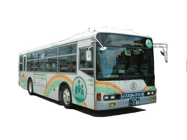 尼崎市<br />人にも環境にもやさしいノンステップバスの導入と、高齢社会に対応した乗務員の介助士資格取得